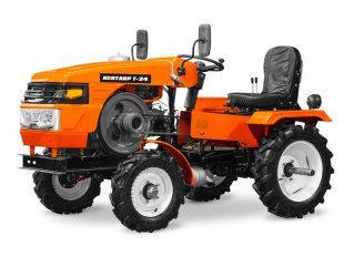 Минитрактор Кентавр Т-24 + фреза + плуг