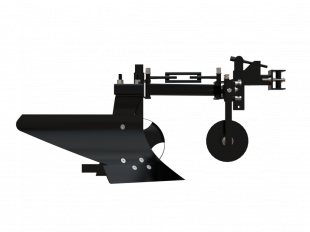 Плуг однокорпусный навесной PL-130 HYD с подрезным диском